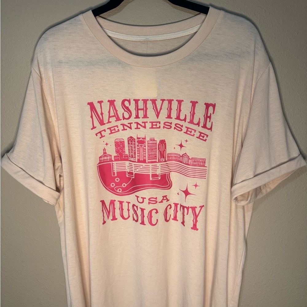 Nashville Music City Graphic Tee​